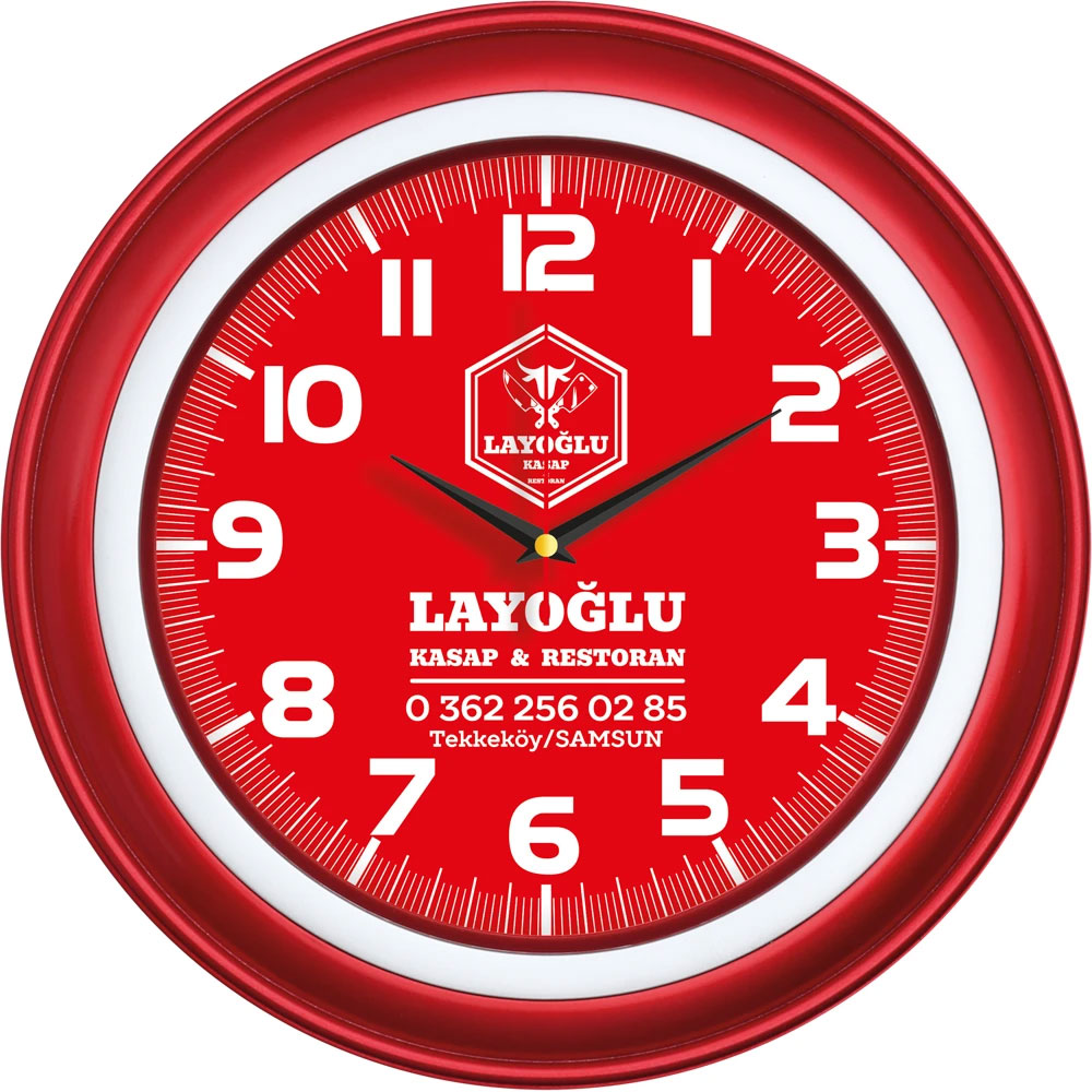 Plastik Duvar Saati