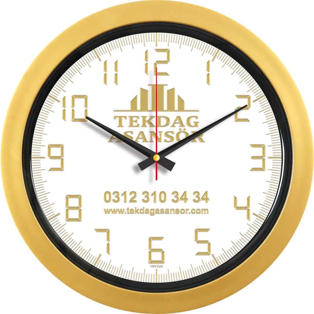 Plastik Duvar Saati