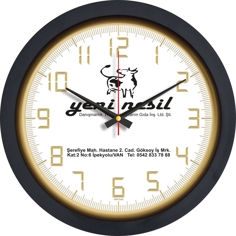 Plastik Duvar Saati